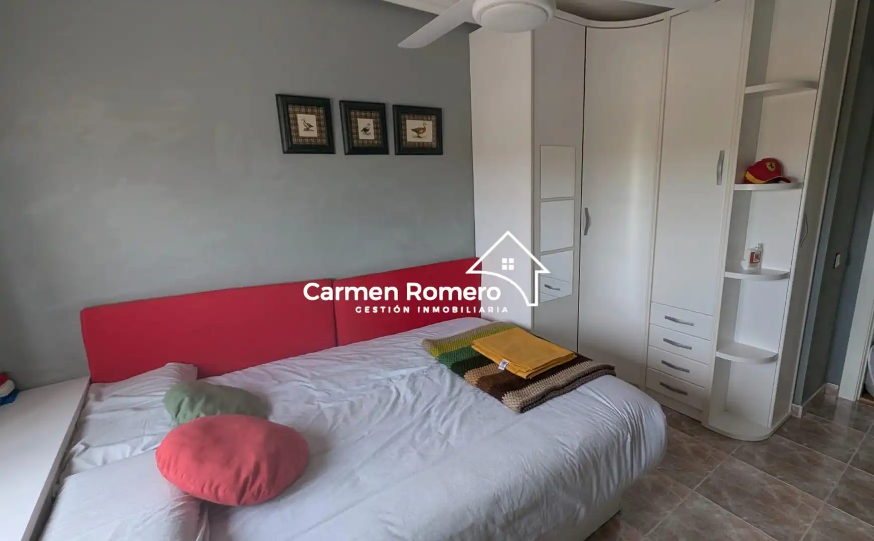 Habitación de Casa adosada en venta en Villoria con Calefacción, Jardín privado y Amueblado