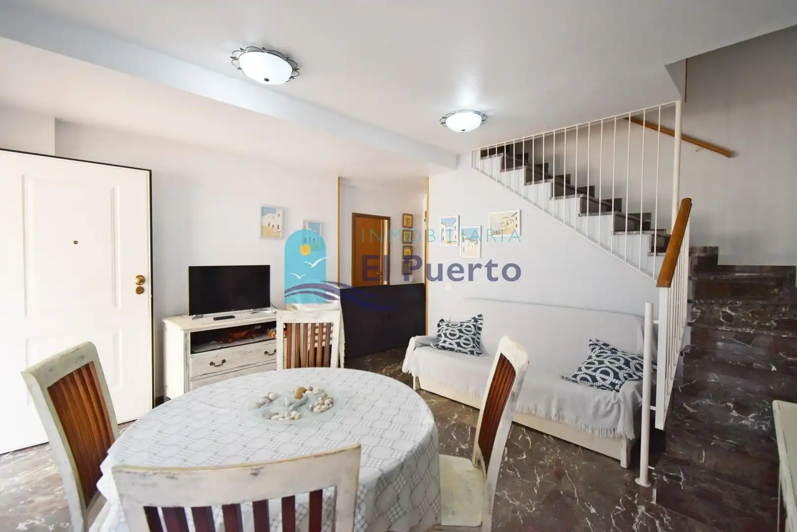 Sala de estar de Dúplex en venta en Cartagena con Aire acondicionado, Calefacción y Terraza