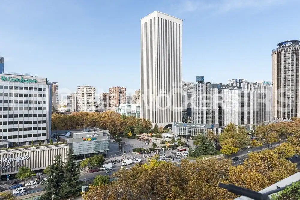 Vista exterior de Pis de lloguer en Madrid amb Aire condicionat, Calefacció i Moblat