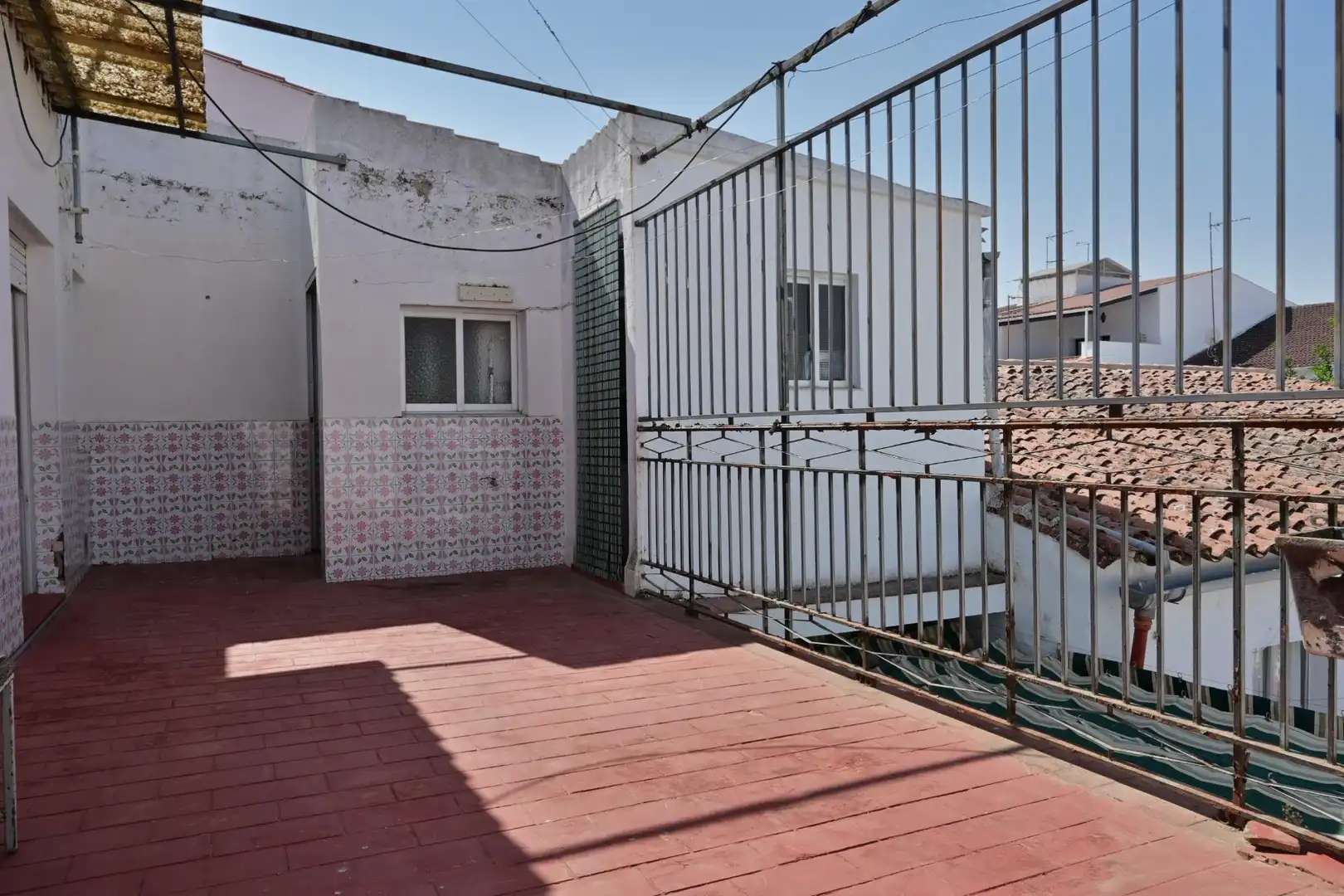 Vista exterior de Pis en venda en Azuaga amb Aire condicionat, Terrassa i Moblat