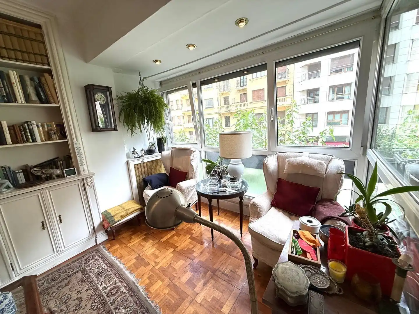 Sala de estar de Piso en venta en Donostia - San Sebastián  con Calefacción y Balcón