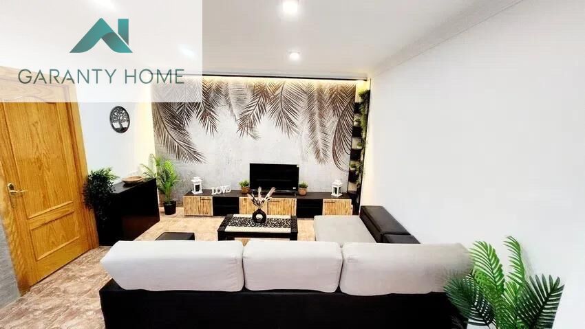 Sala d'estar de Casa o xalet de lloguer en Málaga Capital amb Aire condicionat, Terrassa i Traster