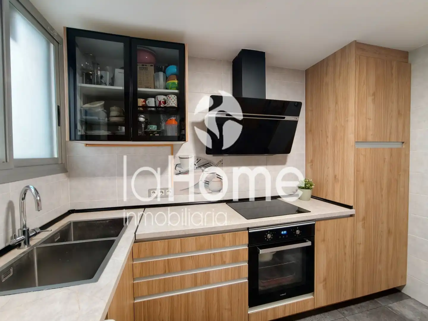 Kitchen of Flat for sale in Llíria  with Terrace, Furnished and Oven
