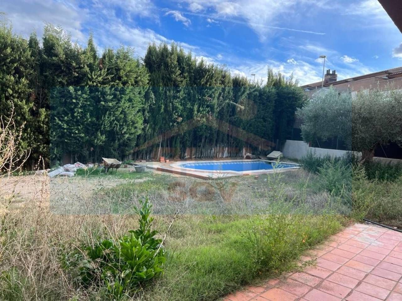 Jardí de Casa adosada en venda en Sant Quirze del Vallès amb Jardí privat, Parquet i Piscina