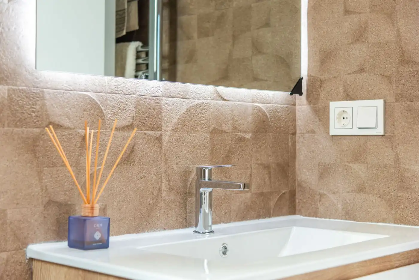 Baño de Casa adosada en venta en Vera con Aire acondicionado, Calefacción y Jardín privado