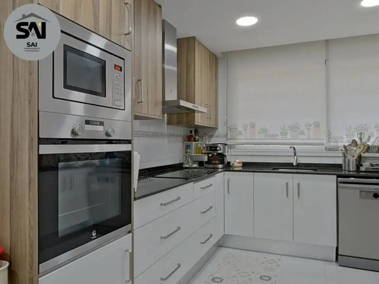 Cocina de Casa o chalet en venta en Castellar del Vallès con Aire acondicionado, Calefacción y Parquet