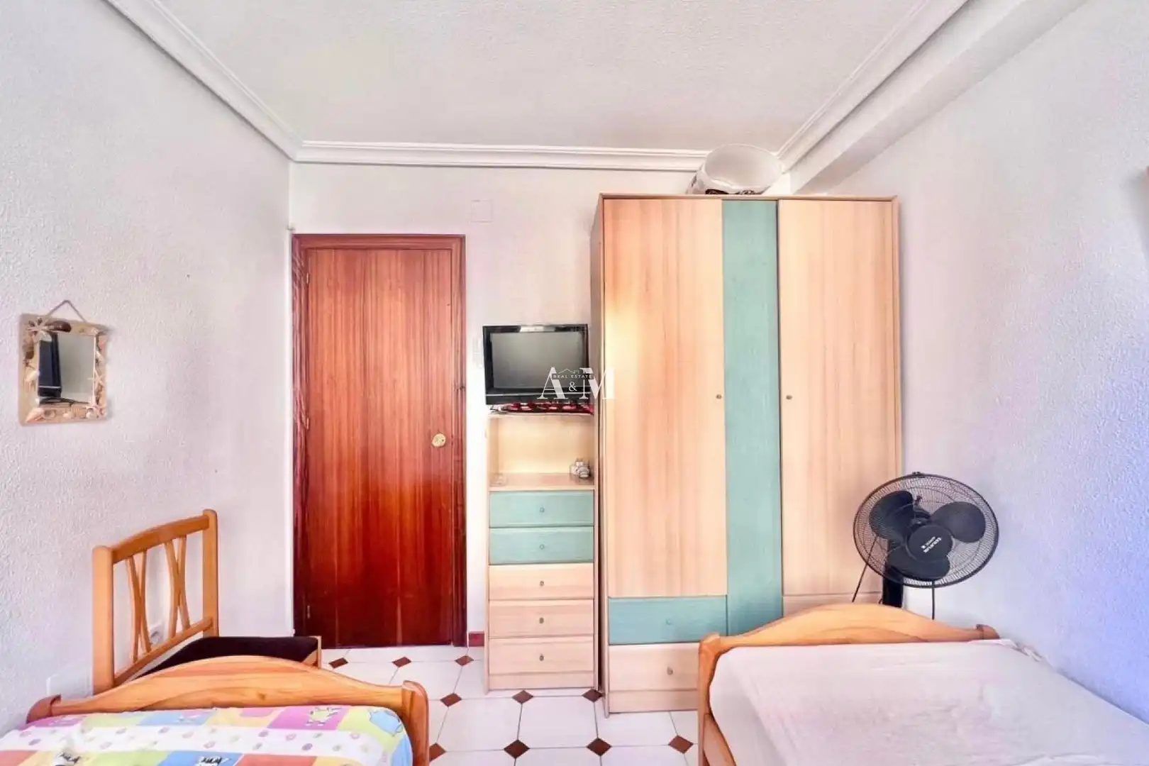 Schlafzimmer von Wohnung zur Miete in Torrevieja mit Terrasse, Möbliert und Waschmaschine