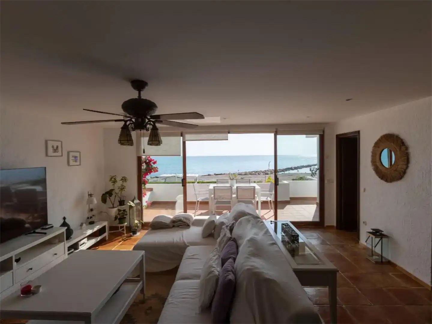 Sala de estar de Apartamento en venta en Altea con Aire acondicionado, Jardín privado y Piscina