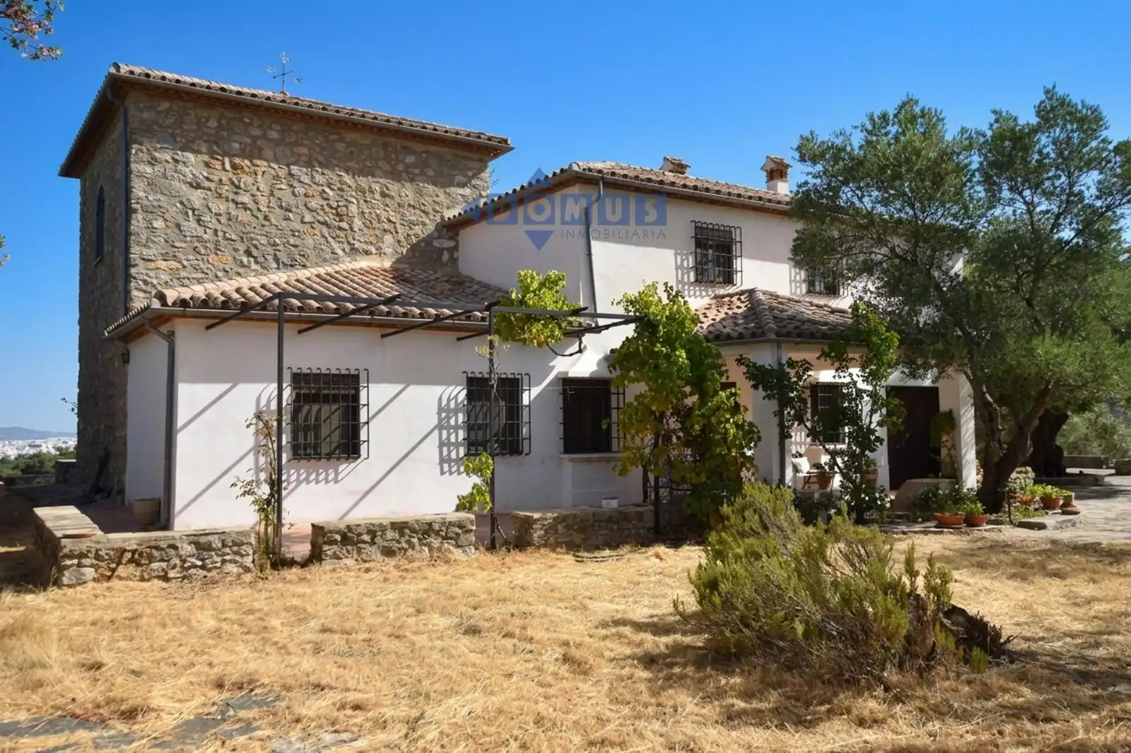 Vista exterior de Finca rústica en venta en Ronda con Calefacción, Jardín privado y Terraza