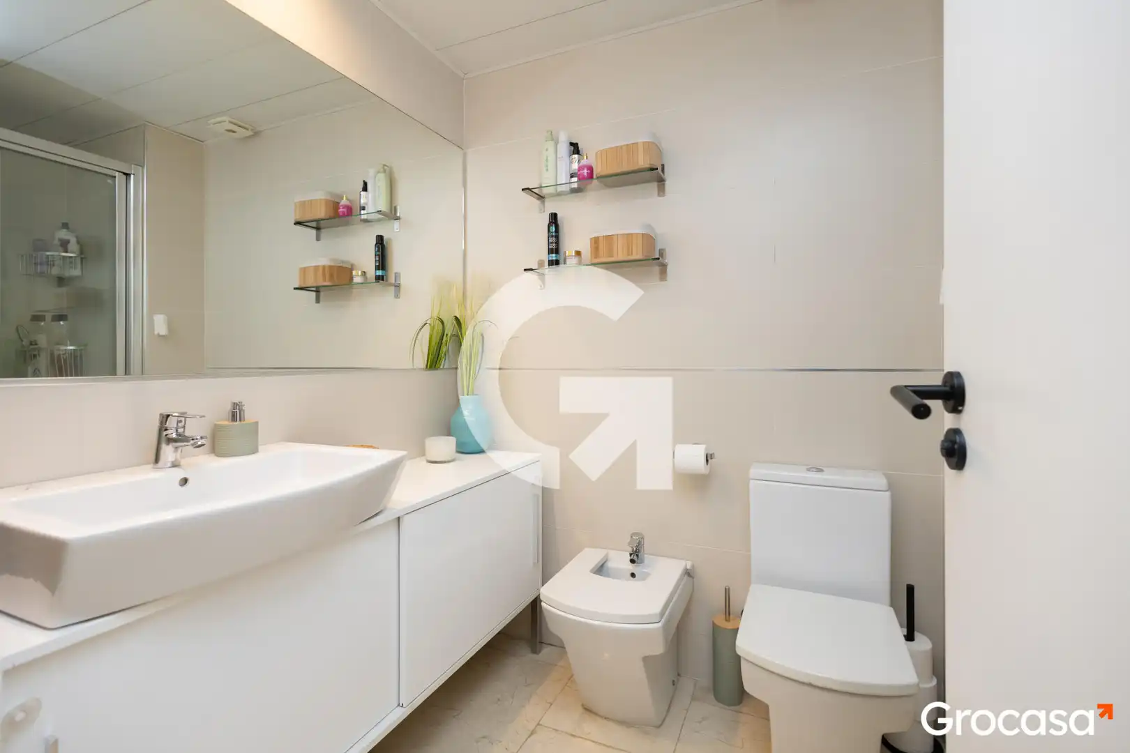 Badezimmer von Wohnung zum Verkauf in Sant Boi de Llobregat mit Klimaanlage, Heizung und Terrasse