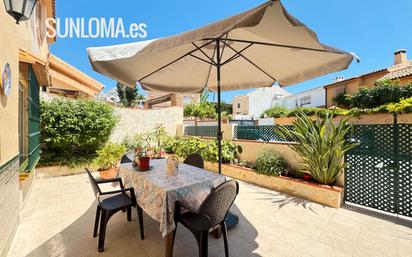 Terrace of Single-family semi-detached for sale in Mijas  with Air Conditioner, Private garden and Terrace