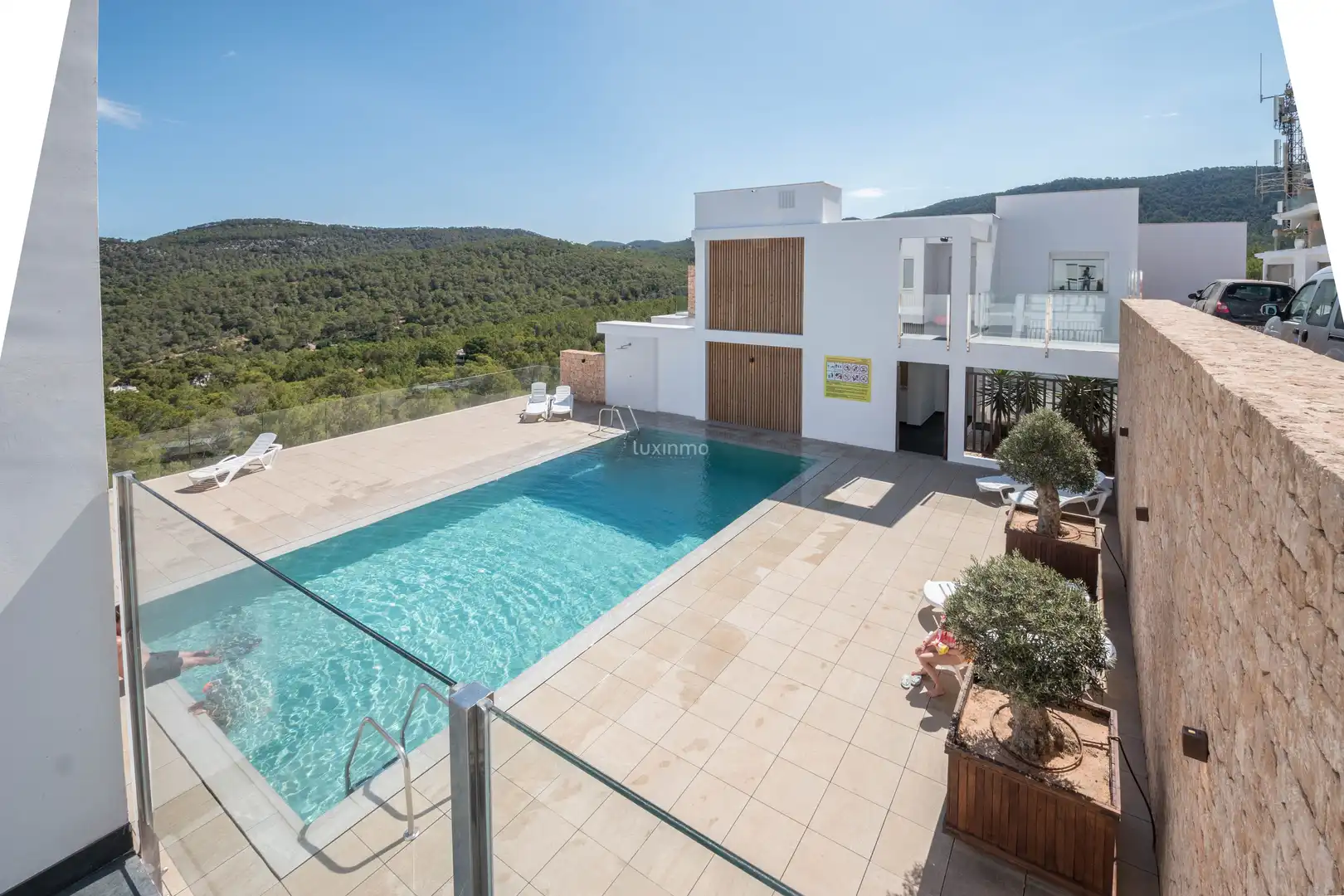 Piscina de Ático en venta en Sant Josep de sa Talaia con Aire acondicionado, Calefacción y Jardín privado