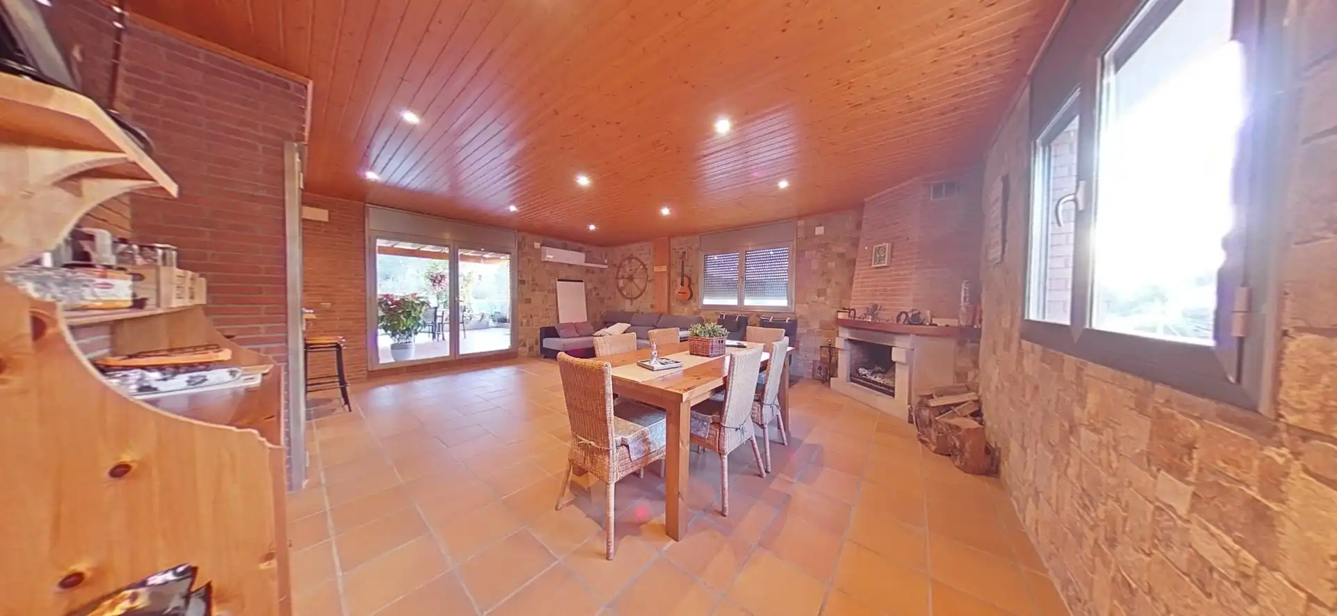 Comedor de Casa o chalet en venta en Sant Esteve Sesrovires con Aire acondicionado, Calefacción y Jardín privado