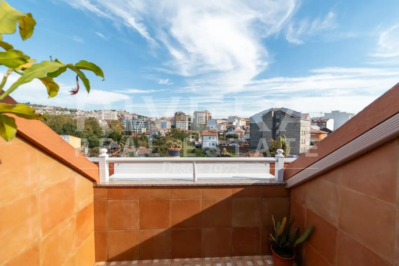 Terrace of Attic for sale in Vigo   with Heating, Terrace and Storage room