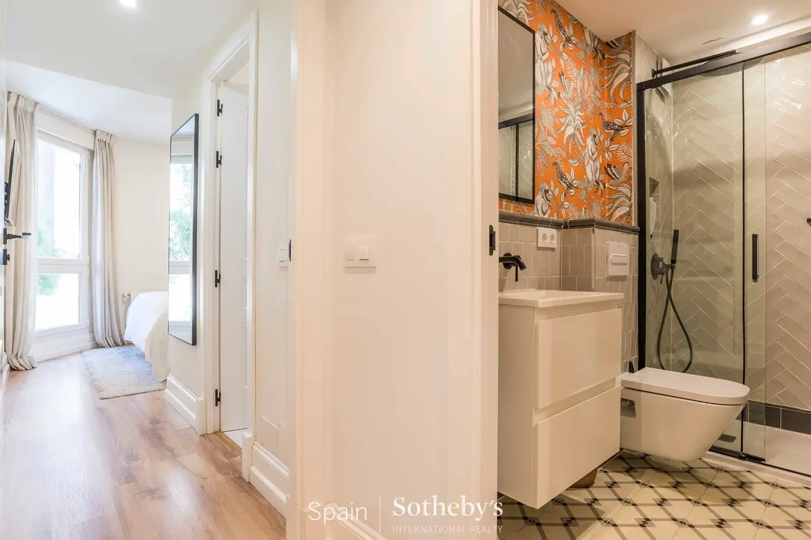 Bathroom of Apartments for rent in Madrid  with Air Conditioner, Heating and Terrace
