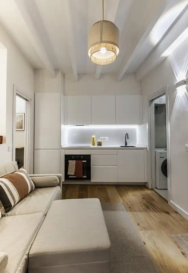 Cocina de Piso en venta en  Palma de Mallorca con Aire acondicionado, Terraza y Amueblado