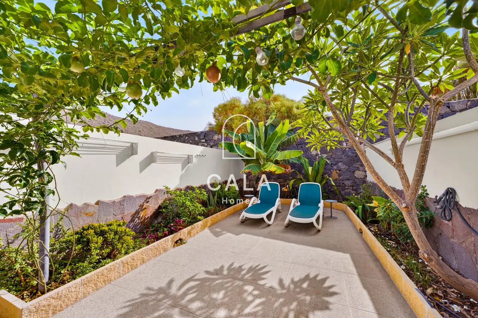 Terrace of Detached homes for sale in Adeje  with Air Conditioner, Heating and Private garden
