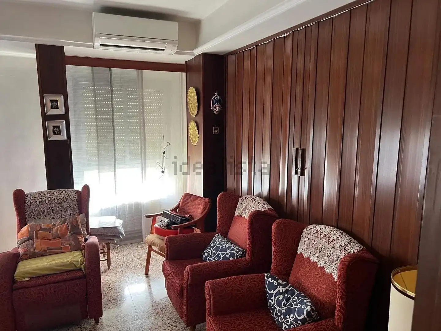 Living room of Flat for sale in Alcoy / Alcoi  with Air Conditioner, Storage room and Balcony