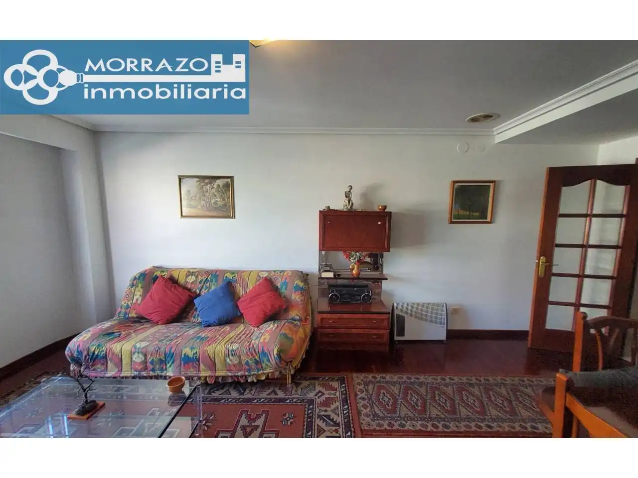 Living room of Flat for sale in Bueu  with Heating, Parquet flooring and Storage room