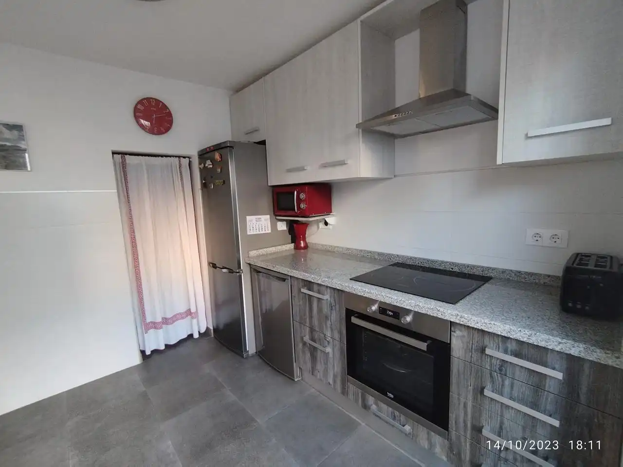 Cocina de Casa o chalet en venta en Alagón del Río con Aire acondicionado