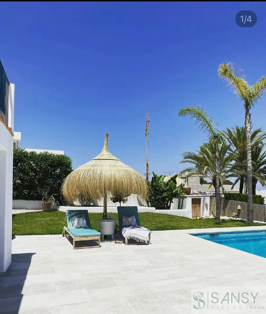 Garden of Houses for sale in Jávea / Xàbia  with Air Conditioner, Heating and Terrace