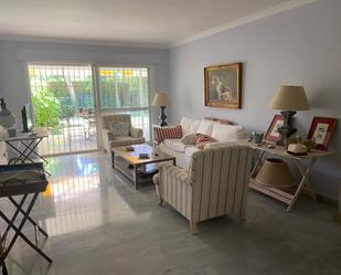 Living room of Apartment to rent in Marbella  with Air Conditioner and Terrace