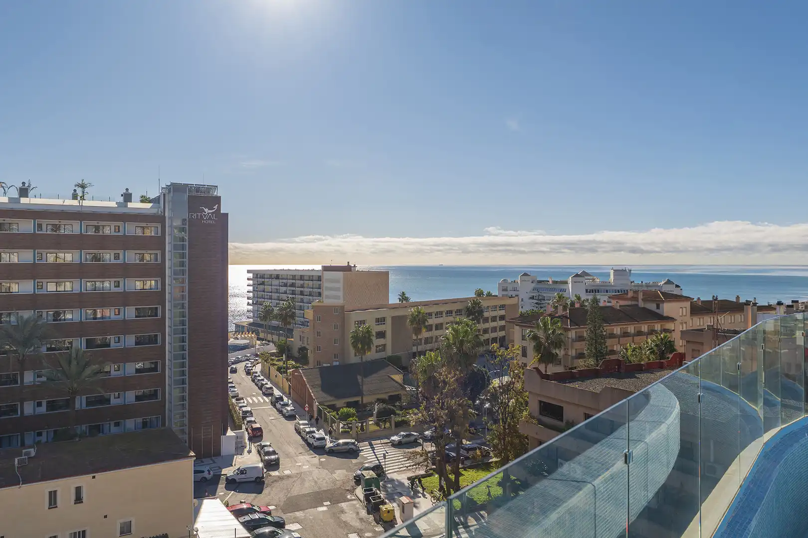 Vista exterior de Ático en venta en Torremolinos con Aire acondicionado, Calefacción y Terraza