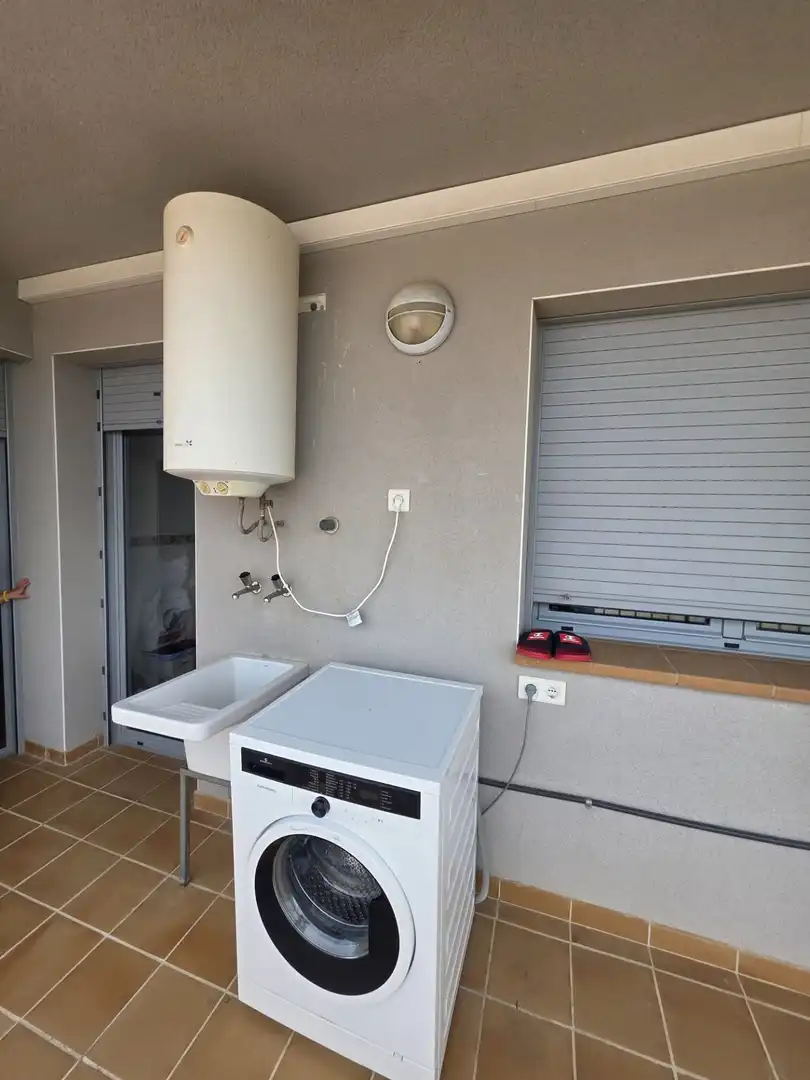 Balcony of Flat for sale in Deltebre  with Air Conditioner and Furnished