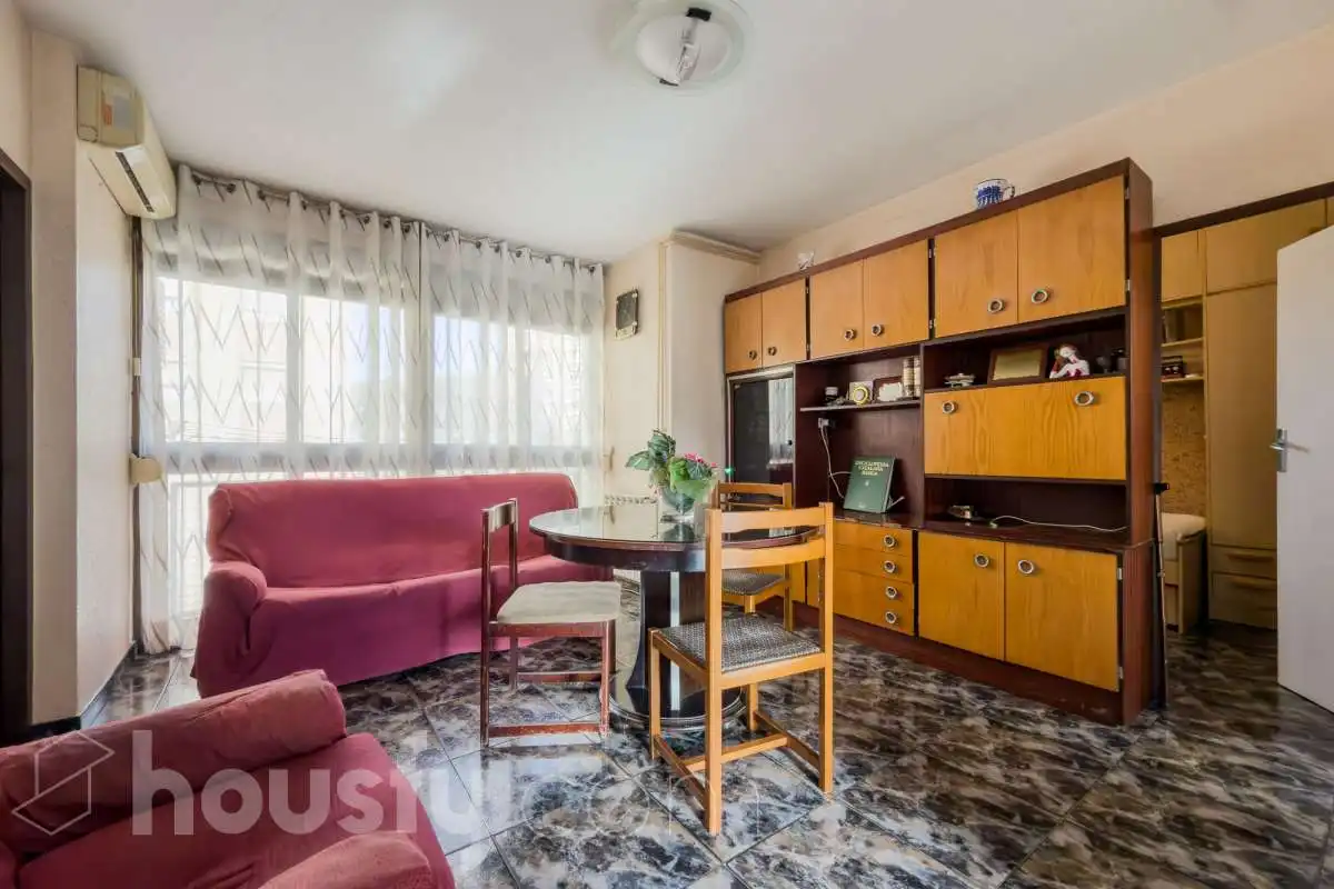 Sala de estar de Piso en venta en  Barcelona Capital con Aire acondicionado y Calefacción