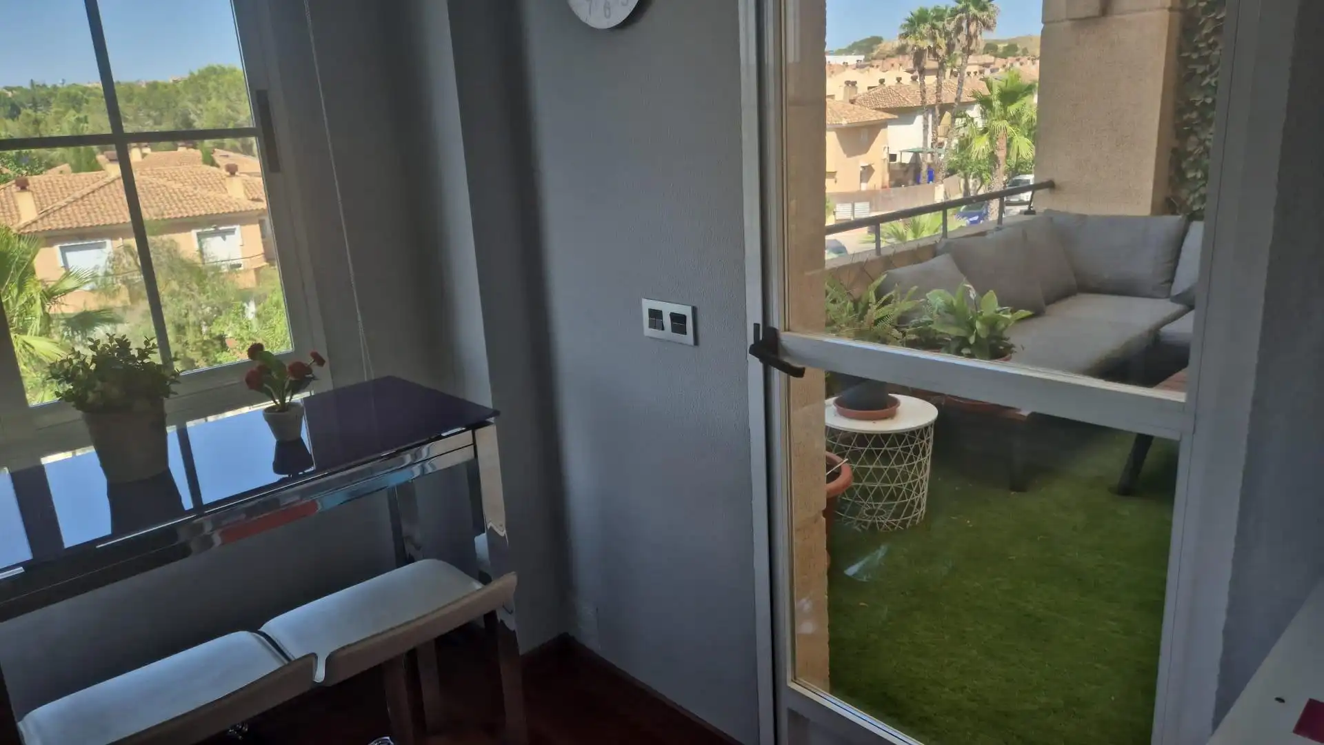 Terrasse von Dachboden zum Verkauf in Molina de Segura mit Klimaanlage, Privatgarten und Parkett