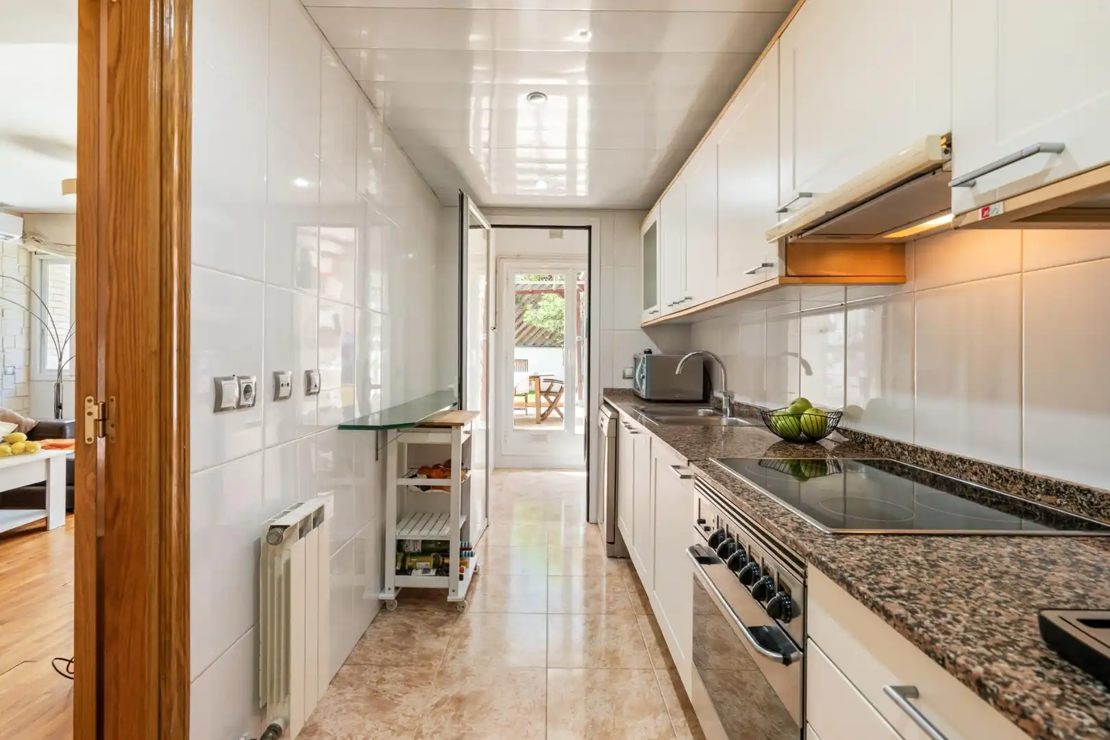 Kitchen of Flat for sale in Mataró  with Air Conditioner, Heating and Private garden