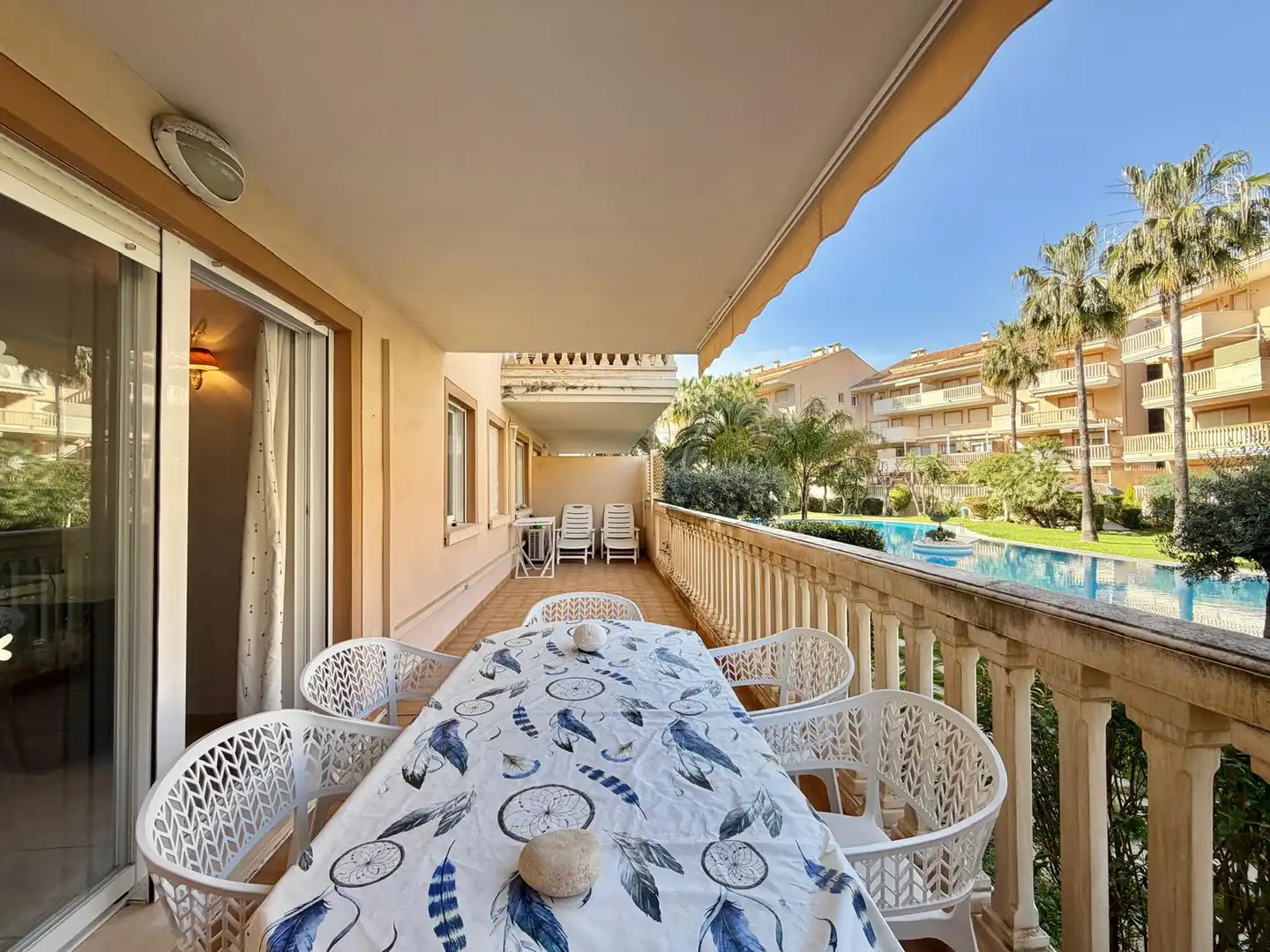 Terrace of Apartments for sale in Jávea / Xàbia  with Air Conditioner, Heating and Private garden
