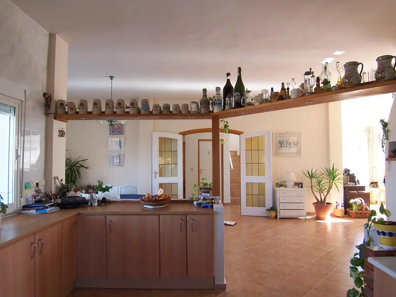Cuina de Casa o xalet en venda en Cartagena amb Calefacció, Jardí privat i Terrassa