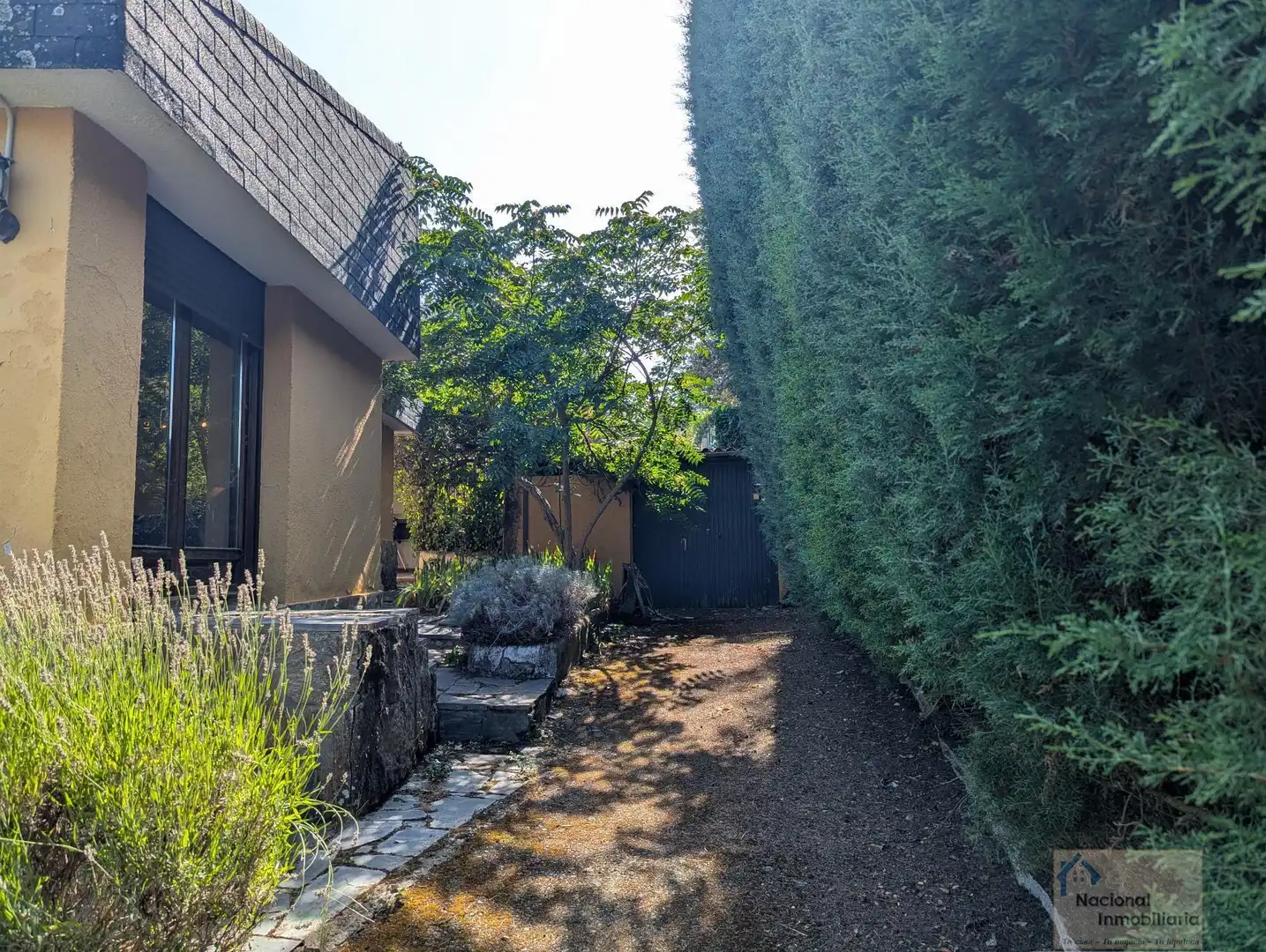 Garden of Houses for sale in El Espinar  with Air Conditioner, Heating and Storage room