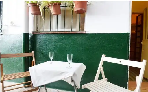 Terraza de Piso en venta en  Madrid Capital