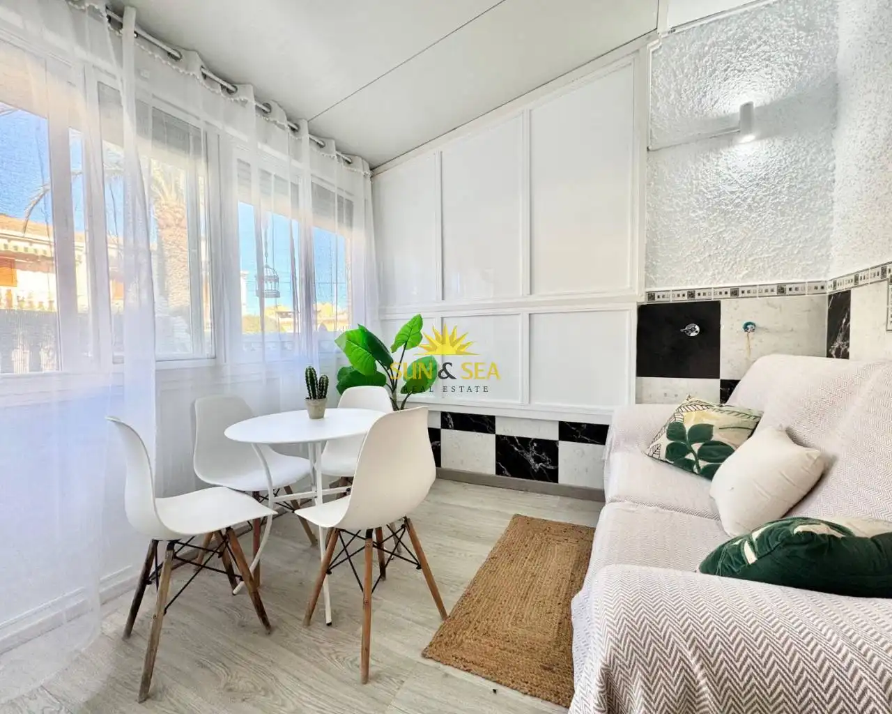 Bedroom of Apartments for sale in Santa Pola  with Heating, Parquet flooring and Terrace