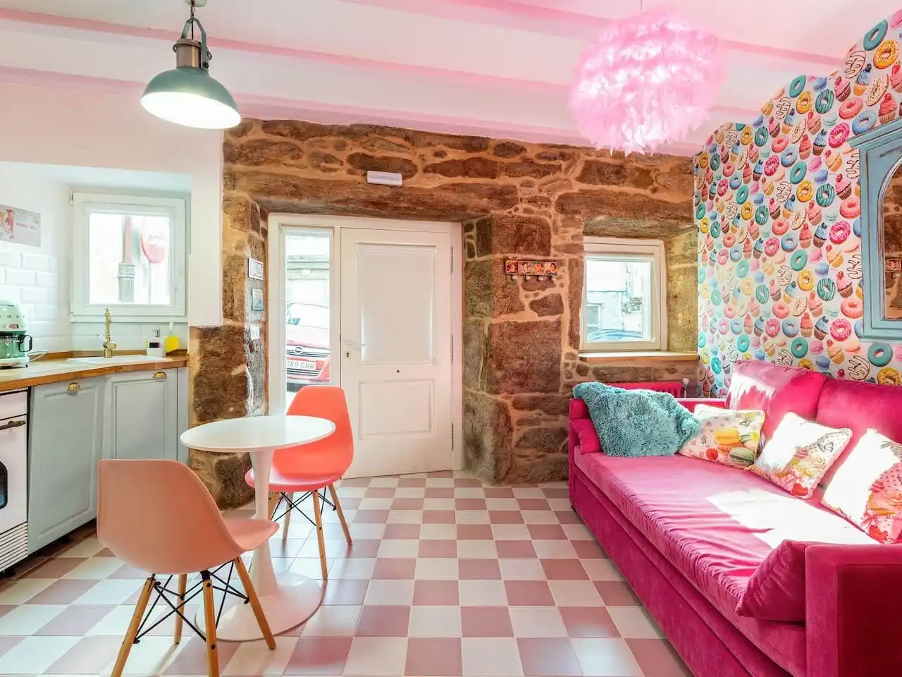 Living room of Detached homes for sale in Corcubión, A Coruña