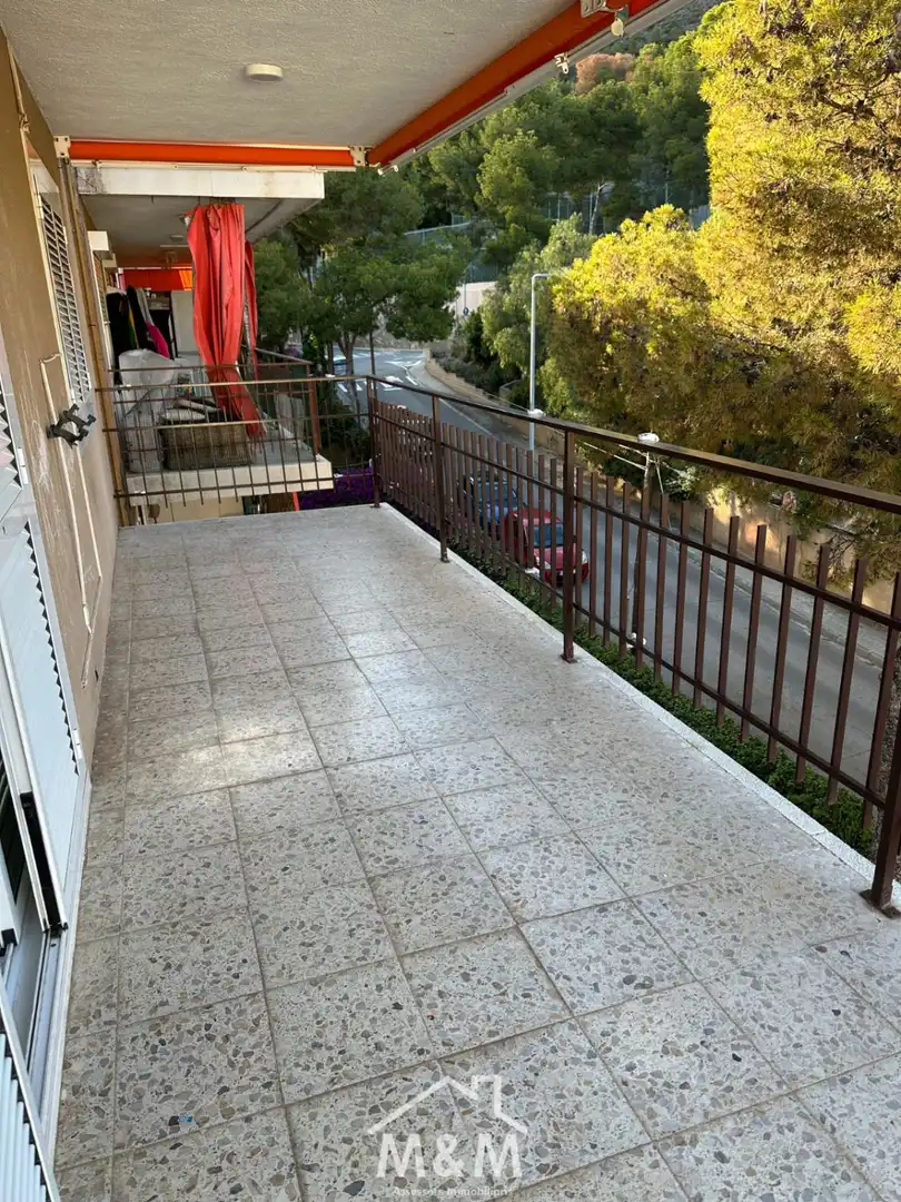 Terrace of Attic for rent in Castelldefels  with Heating, Terrace and Community pool