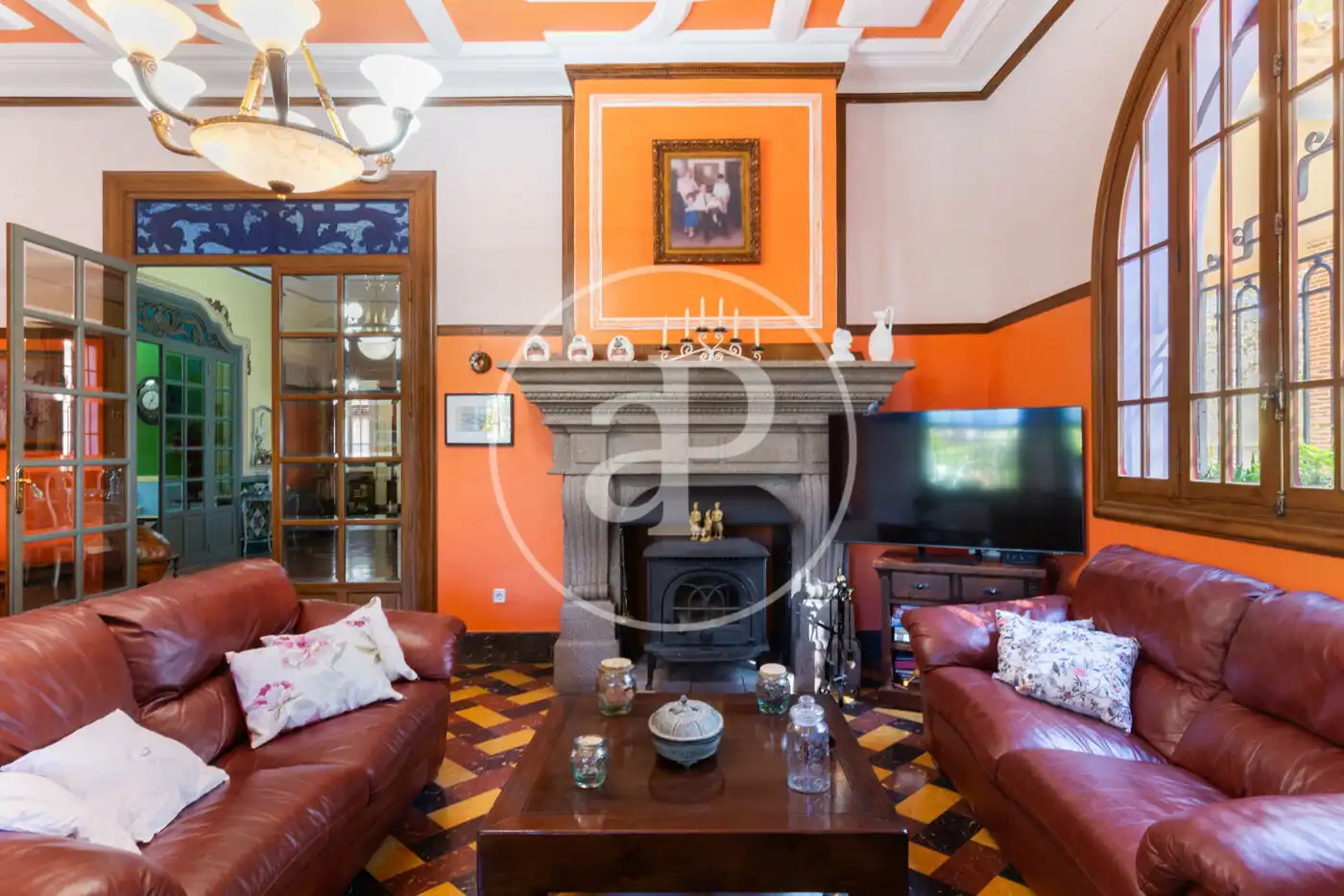 Sala de estar de Casa o chalet en venta en Buñol con Aire acondicionado, Calefacción y Jardín privado