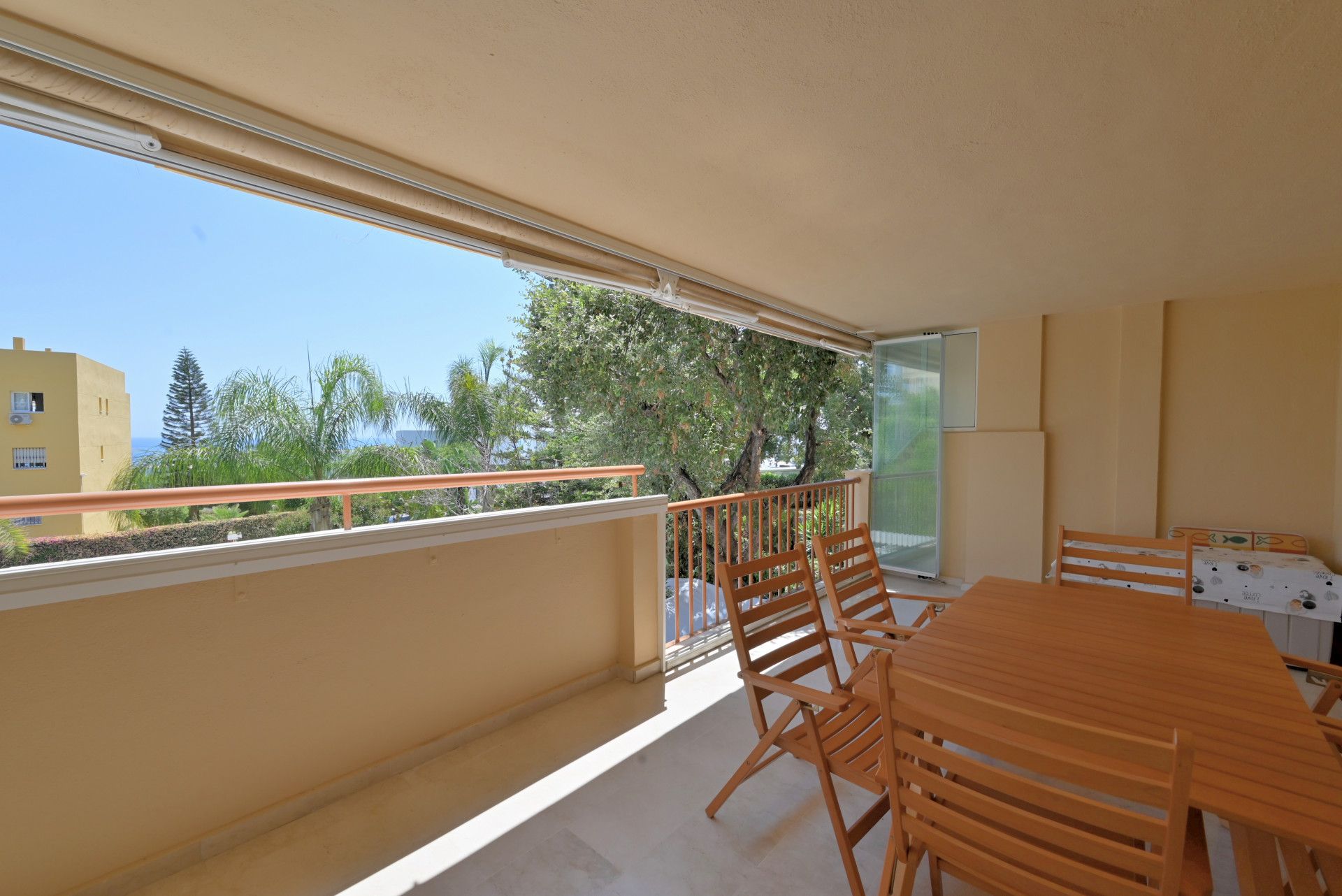 Terrace of Apartment for sale in Mijas  with Terrace, Swimming Pool and Furnished