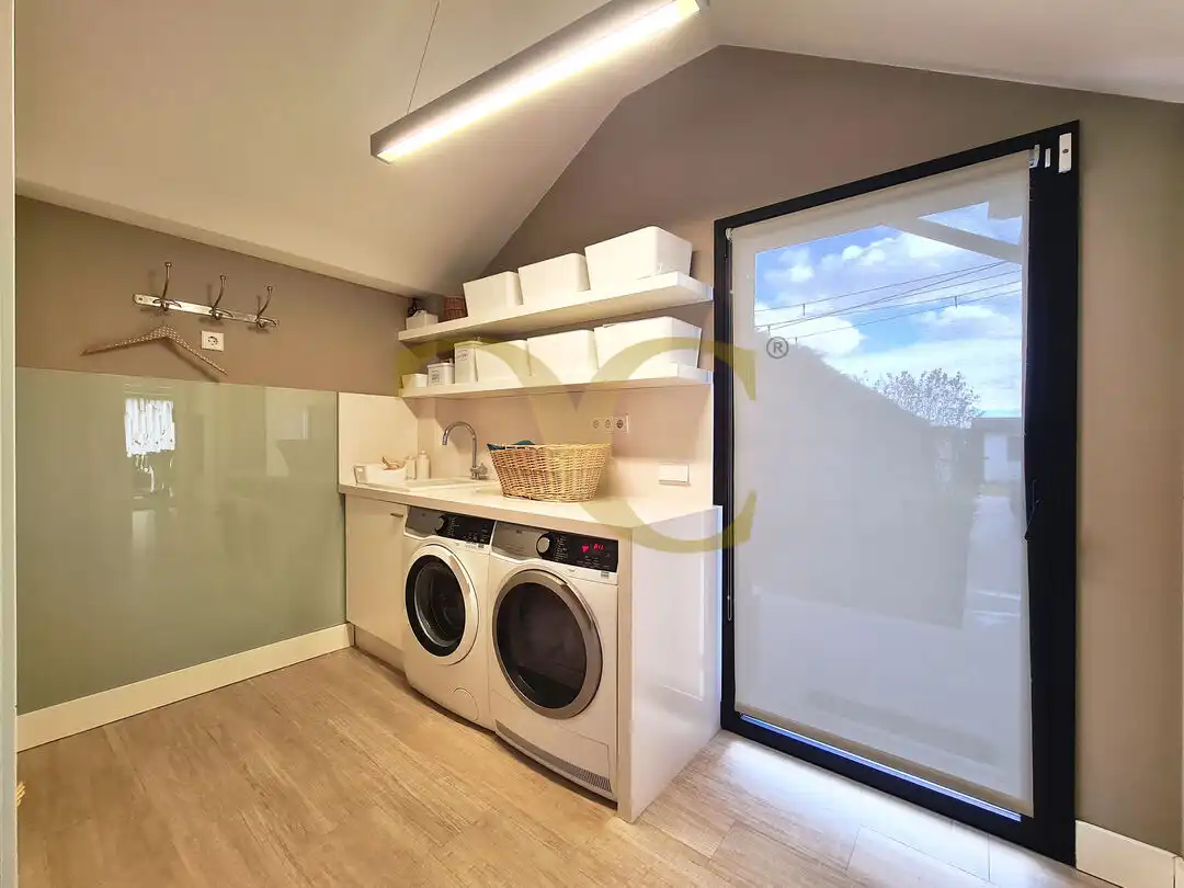 Cocina de Casa o chalet en venta en Siero con Calefacción, Jardín privado y Trastero