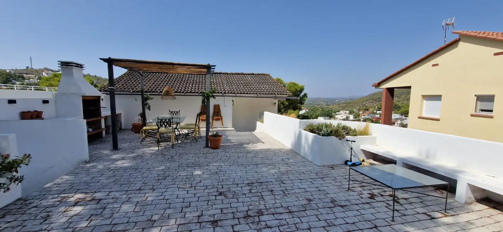 Terraza de Casa o chalet en venta en Sant Pere de Ribes con Aire acondicionado, Jardín privado y Terraza