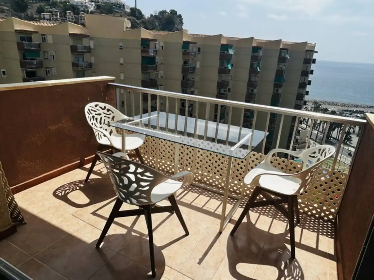 Terrassa de Apartament de lloguer en Almuñécar amb Terrassa i Piscina comunitària