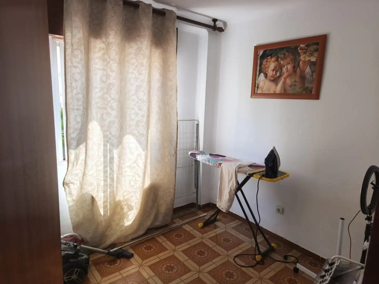 Bedroom of Flat for sale in Málaga  with Oven, Washing machine and Microwave