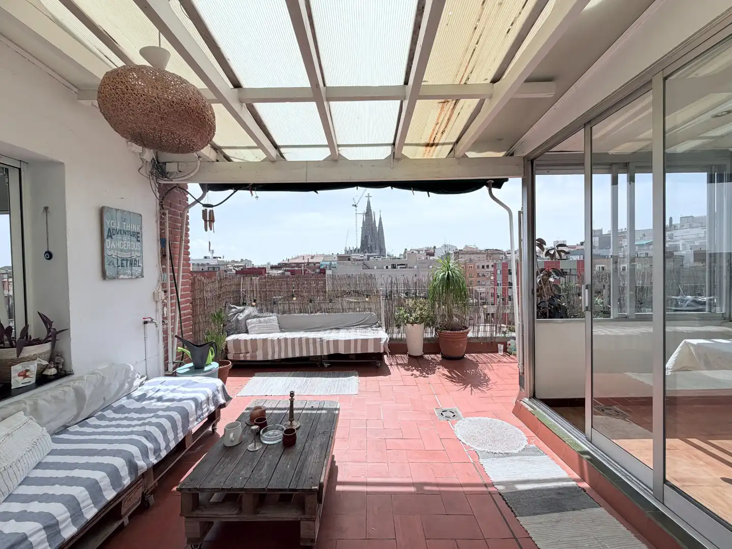 Terraza de Ático en venta en Barcelona con Aire acondicionado, Calefacción y Parquet