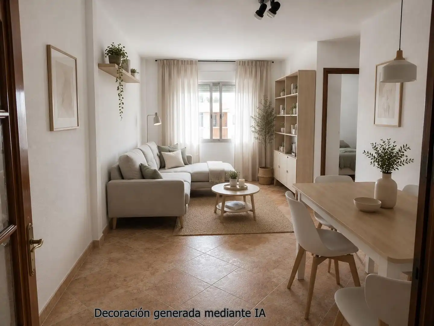 Sala de estar de Piso en venta en Málaga