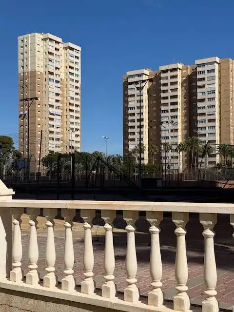 Exterior view of Flat for rent in El Campello  with Air Conditioner, Terrace and Furnished