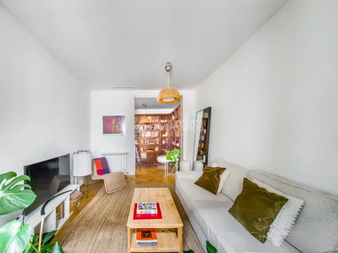 Sala de estar de Piso en venta en Madrid con Aire acondicionado, Calefacción y Parquet