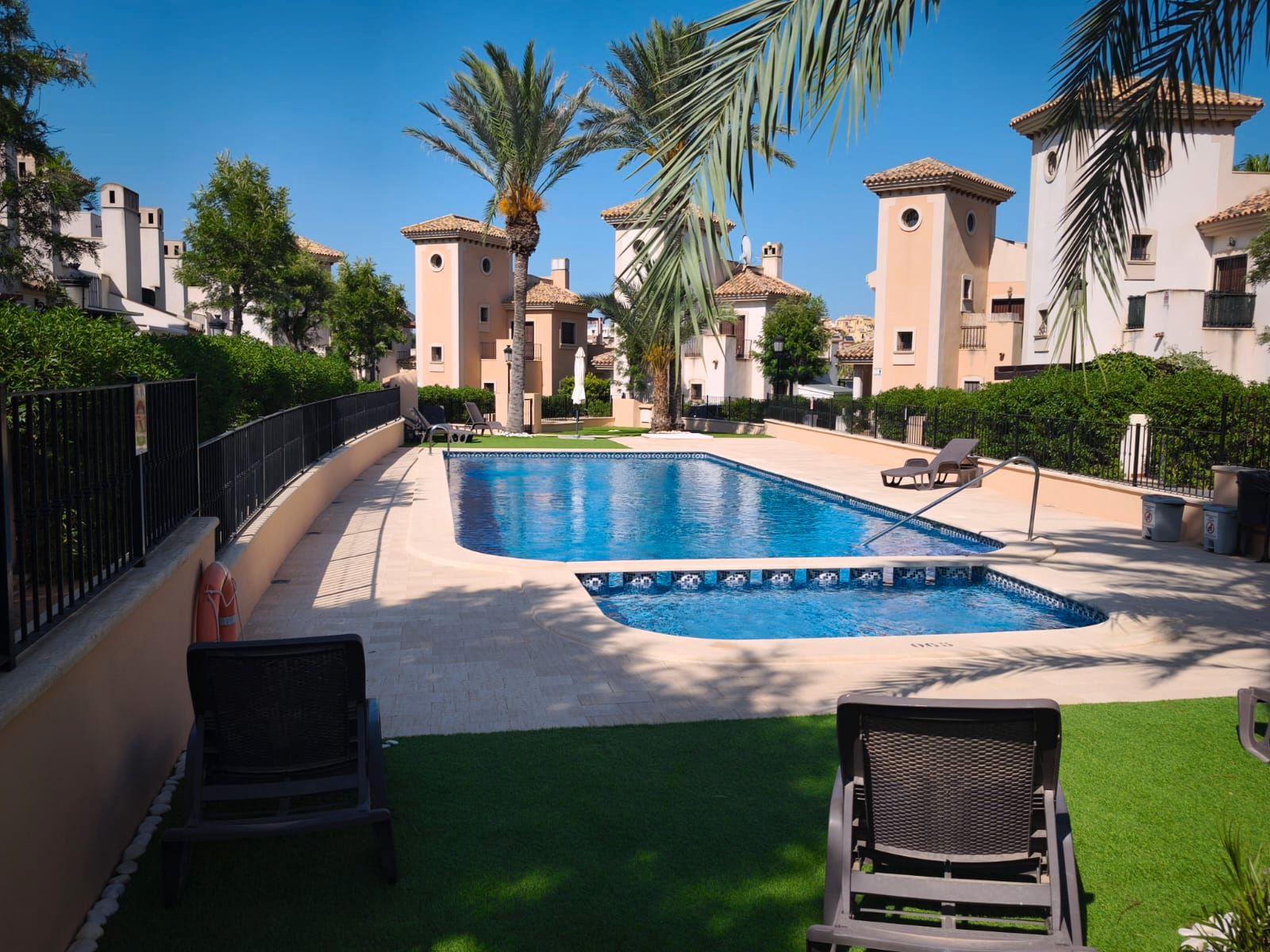 Swimming pool of House or chalet for sale in Algorfa  with Private garden, Terrace and Community pool