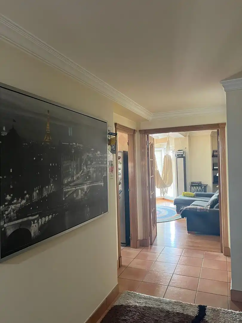 Wohnzimmer von Wohnungen zur Miete in Noia mit Heizung, Möbliert und Balkon